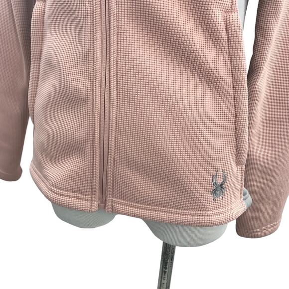Spyder Misty Rose Layna Full Zip Pink Jacket - Picture 6 of 11